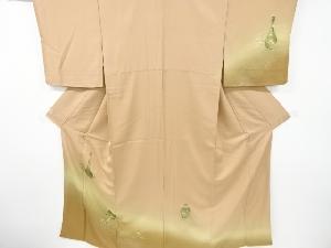 リサイクル　金彩　壺に女郎花模様訪問着